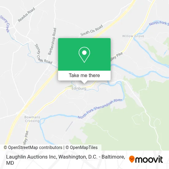 Laughlin Auctions Inc map