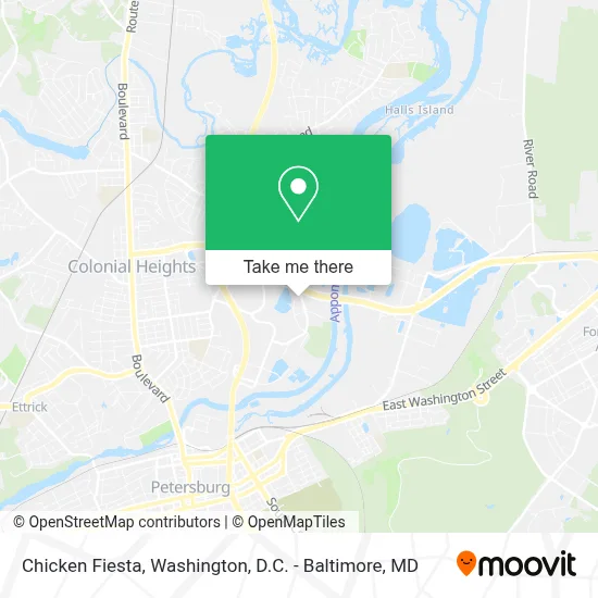 Chicken Fiesta map