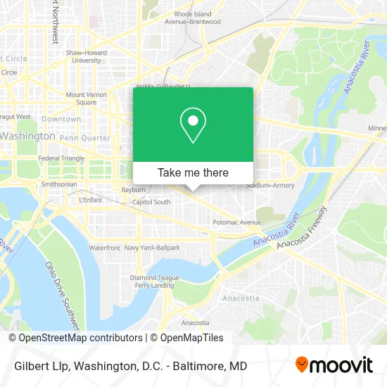 Gilbert Llp map