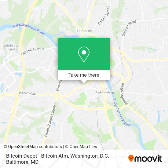 Bitcoin Depot - Bitcoin Atm map