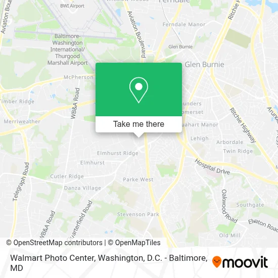 Walmart Photo Center map