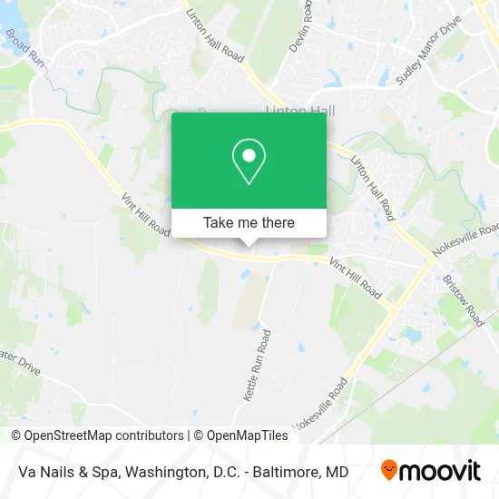 Va Nails & Spa map