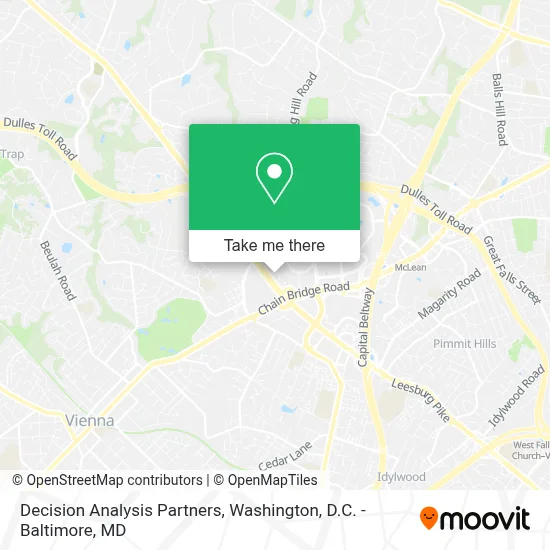 Decision Analysis Partners map