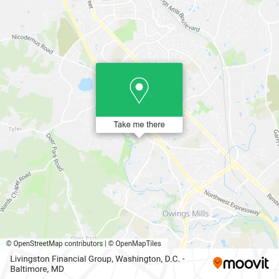 Livingston Financial Group map