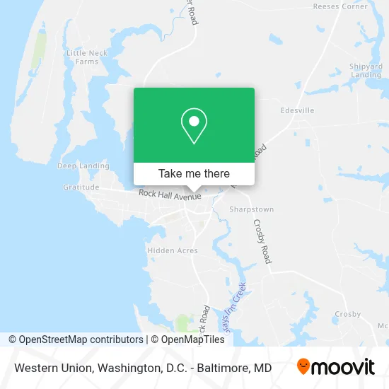 Western Union map