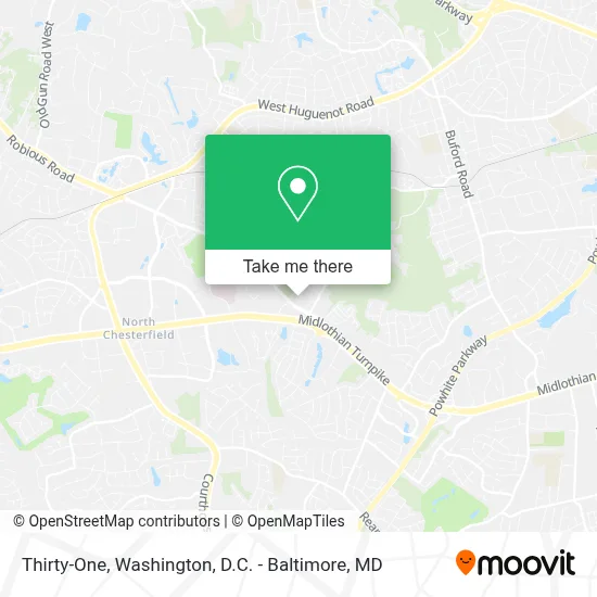 Thirty-One map