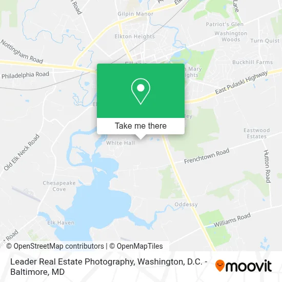 Leader Real Estate Photography map
