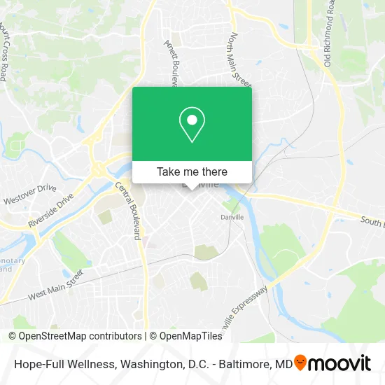 Hope-Full Wellness map