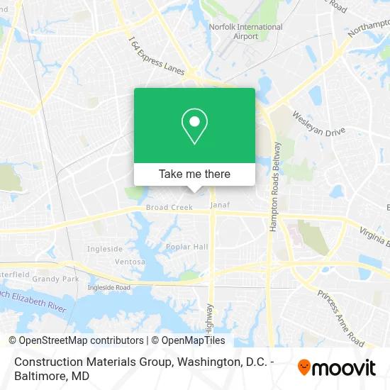 Construction Materials Group map