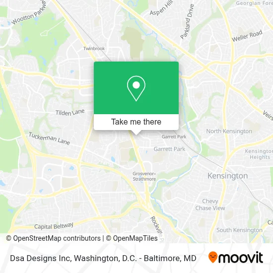 Dsa Designs Inc map