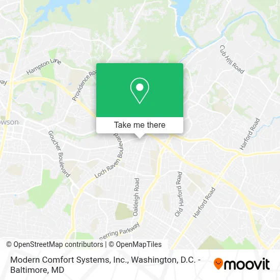 Modern Comfort Systems, Inc. map