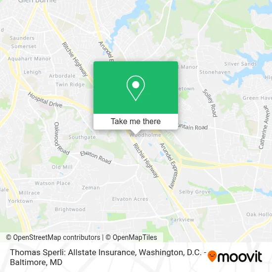Thomas Sperli: Allstate Insurance map