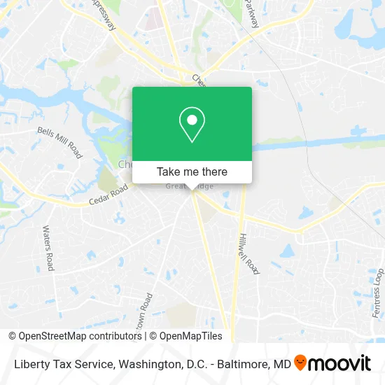 Liberty Tax Service map
