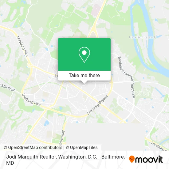 Jodi Marquith Realtor map