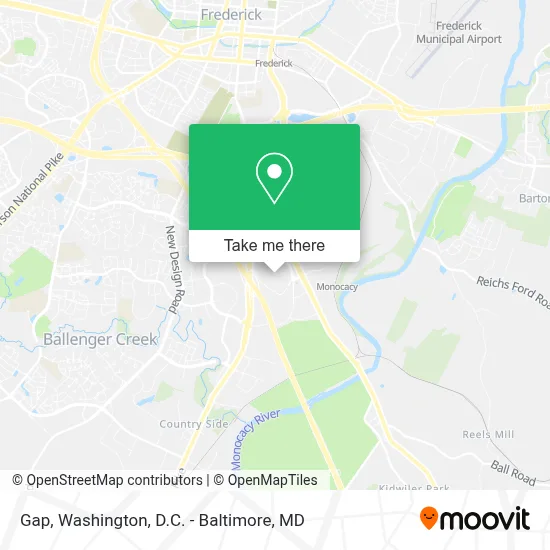 Gap map