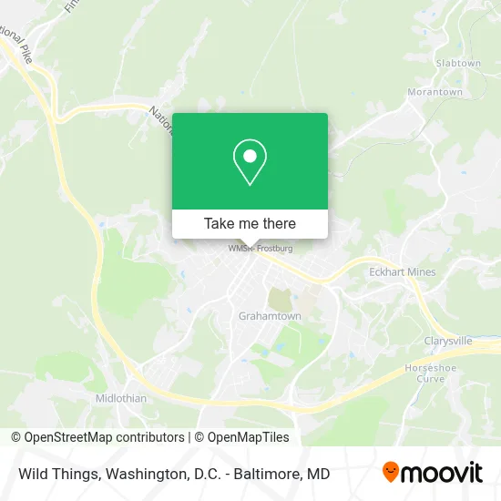 Wild Things map