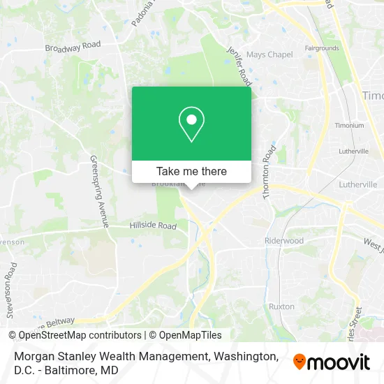 Morgan Stanley Wealth Management map