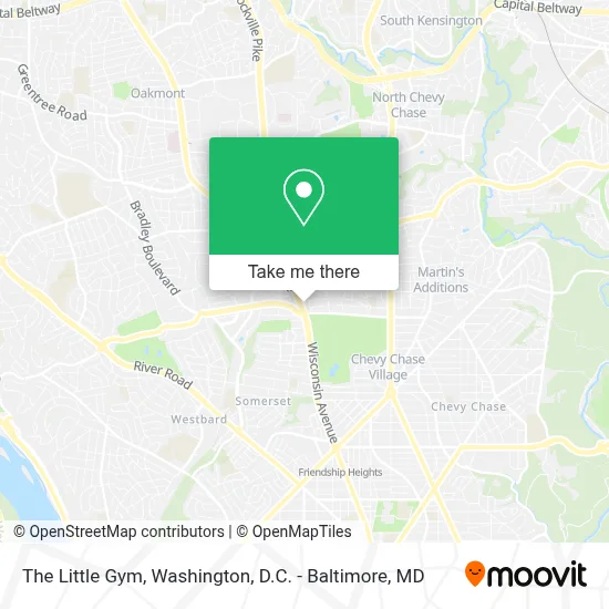 The Little Gym map