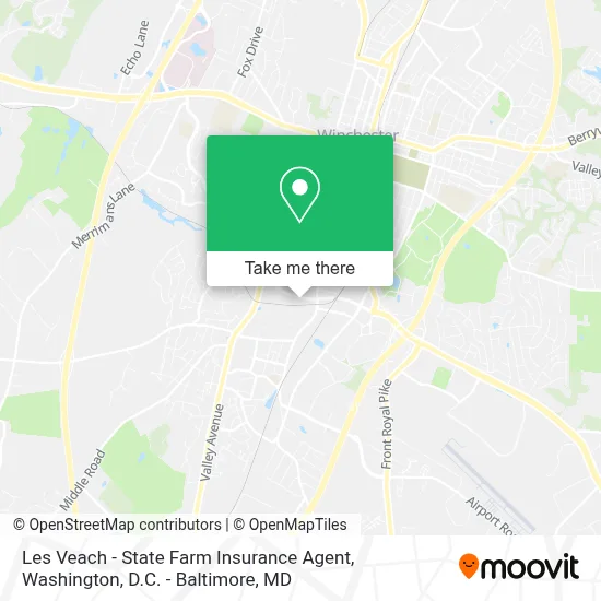 Les Veach - State Farm Insurance Agent map