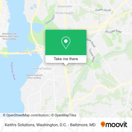 Keith's Solutions map