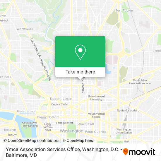 Ymca Association Services Office map