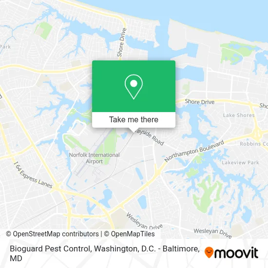 Bioguard Pest Control map