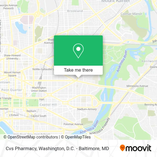 Cvs Pharmacy map