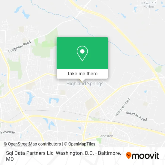 Sql Data Partners Llc map