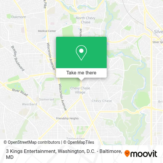 3 Kings Entertainment map