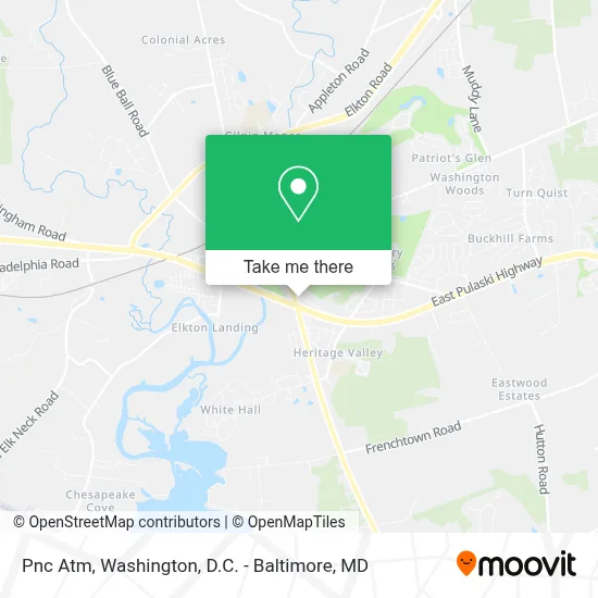 Pnc Atm map
