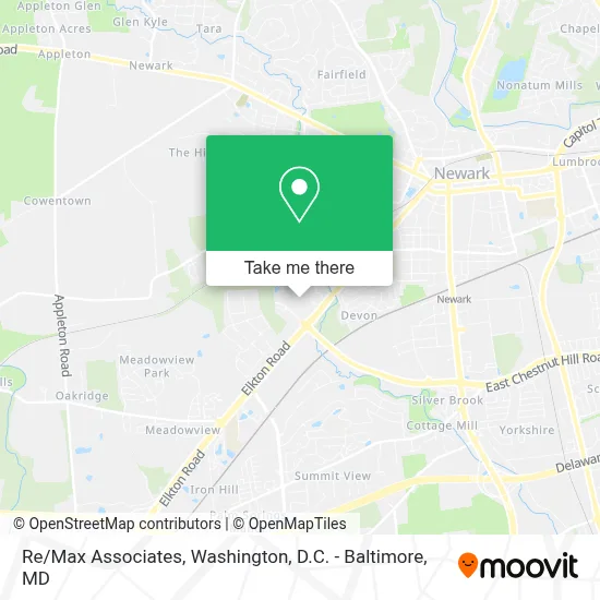Re/Max Associates map
