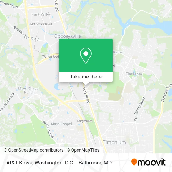 At&T Kiosk map