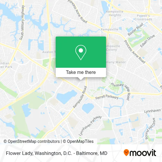 Flower Lady map