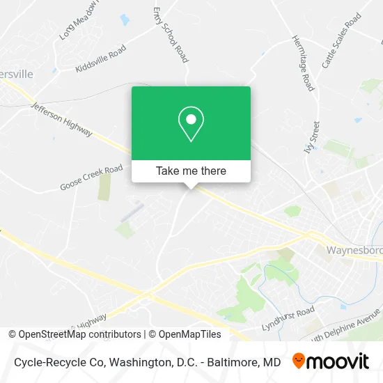 Cycle-Recycle Co map