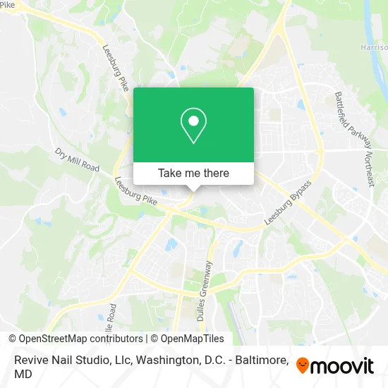 Revive Nail Studio, Llc map