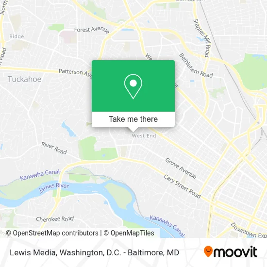 Lewis Media map