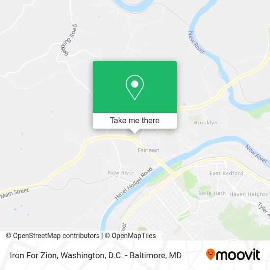 Iron For Zion map