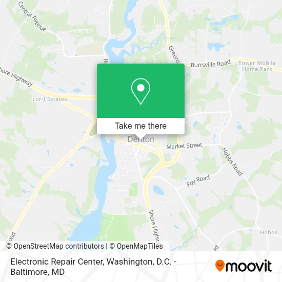 Electronic Repair Center map