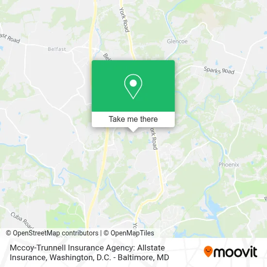 Mccoy-Trunnell Insurance Agency: Allstate Insurance map