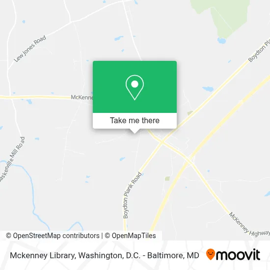 Mckenney Library map