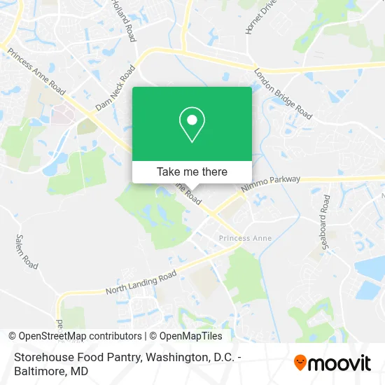 Storehouse Food Pantry map