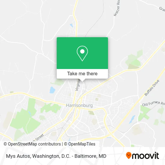 Mys Autos map