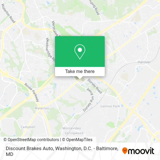 Discount Brakes Auto map