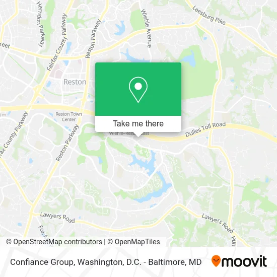 Confiance Group map