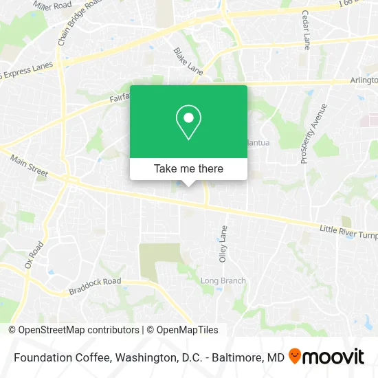 Foundation Coffee map