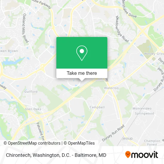 Chirontech map