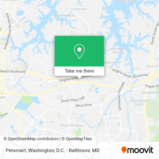 Petsmart map