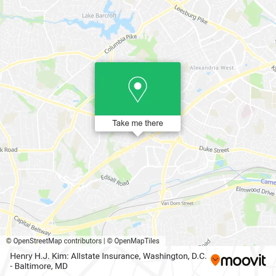Henry H.J. Kim: Allstate Insurance map