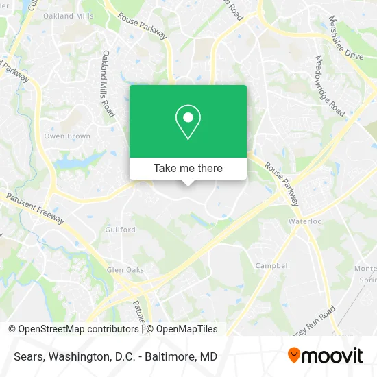 Sears map