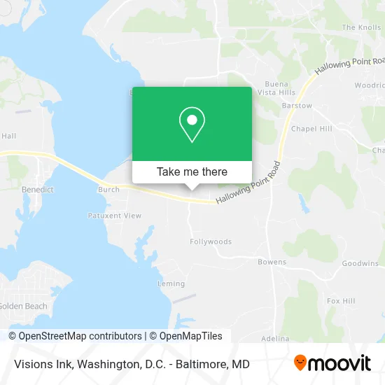 Visions Ink map